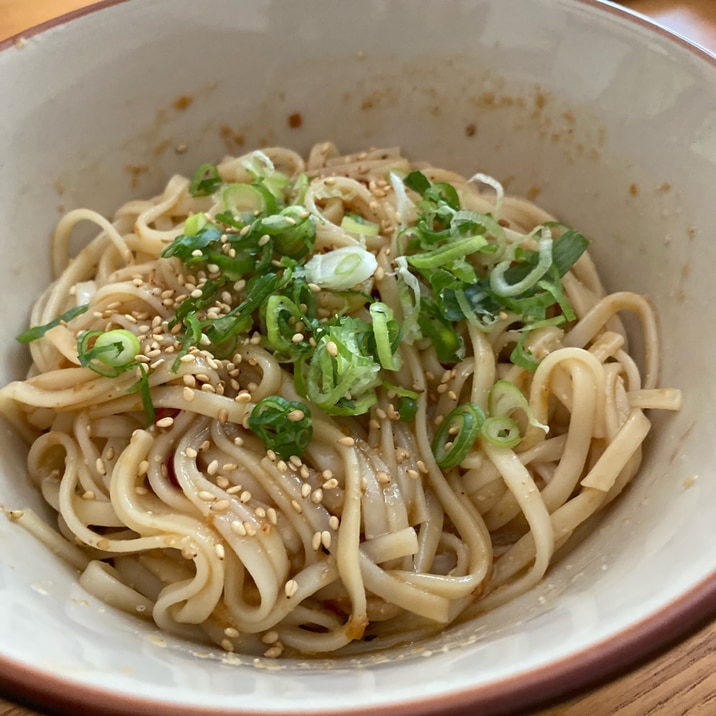 焼肉のたれで冷やうどん!